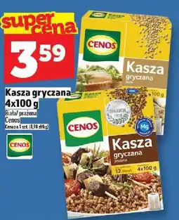 Topaz Kasza gryczana Cenos 4x100 g Biała/Prażona/Cimos oferta