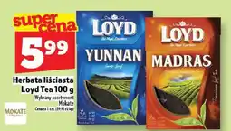 Topaz Herbata liściasta Loyd Tea 100 g różne smaki Mokate oferta