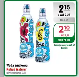 Eurocash Woda smakowa: Kubuś Waterrr oferta