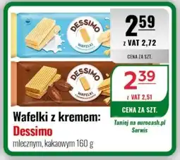 Eurocash Wafelki z kremem: Dessimo oferta