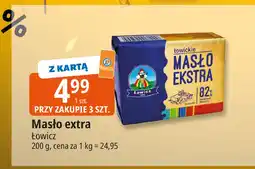 E.Leclerc Masło ekstra 82% Łowicz 1906 Łowickie oferta