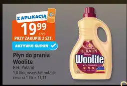 E.Leclerc Płyn do prania mix colors Woolite Keratin oferta