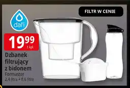 E.Leclerc Dzbanek filtrujący start classic 2.4 l + bidon 600 ml Dafi oferta