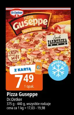 E.Leclerc Pizza szynka i chorizo farmerska Dr. Oetker Guseppe oferta