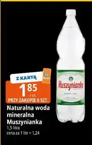 E.Leclerc Woda niegazowana Muszynianka oferta
