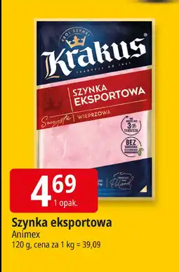 E.Leclerc Szynka eksportowa Krakus Animex oferta