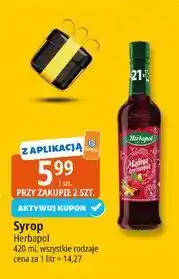 E.Leclerc Syrop malina korzenna Herbapol oferta