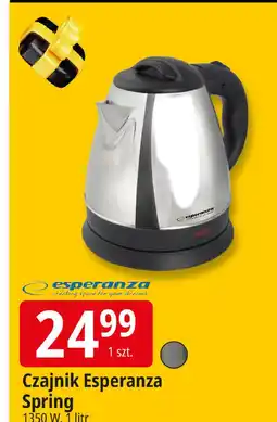 E.Leclerc Czajnik elektryczny spring 1l Esperanza oferta