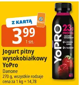 E.Leclerc Jogurt truskawka-malina Danone Yopro oferta