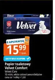 E.Leclerc Papier toaletowy rumianek i aloes Velvet oferta