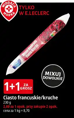 E.Leclerc Ciasto kruche Wiodąca Marka Tablier Blanc oferta