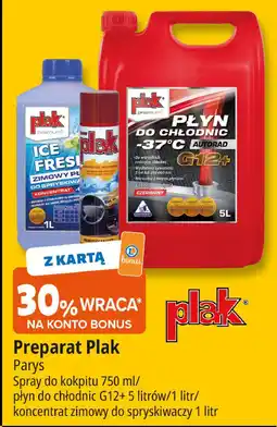 E.Leclerc Płyn do spryskiwaczy zimowy ice fresh Plak oferta