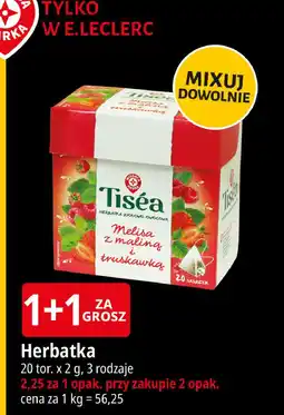 E.Leclerc Herbata malina Wiodąca Marka Tisea oferta