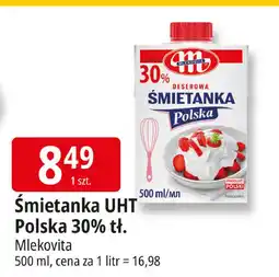 E.Leclerc Śmietanka uht 30 % Mlekovita oferta