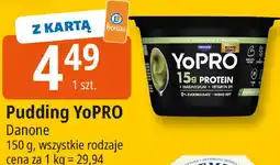 E.Leclerc Pudding pistacjowy Danone Yopro oferta