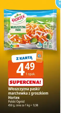 E.Leclerc Marchewka z groszkiem Hortex oferta