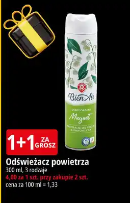 E.Leclerc Odświeżacz powietrza konwaliowy Wiodąca Marka Bien Air oferta