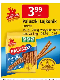 E.Leclerc Paluszki słone Lajkonik oferta