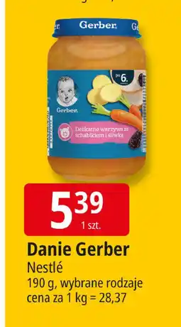 E.Leclerc Obiadek schabik ze śliwką w warzywach Gerber oferta