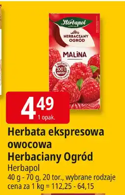 E.Leclerc Herbata malina Herbapol Herbaciany Ogród oferta