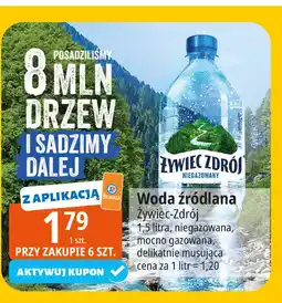 E.Leclerc Woda delikatnie musująca Żywiec Zdrój oferta