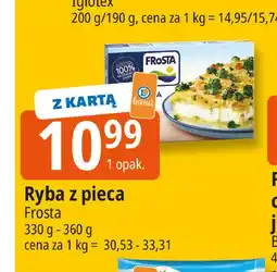 E.Leclerc Ryba z pieca w sosie brokułowym Frosta oferta