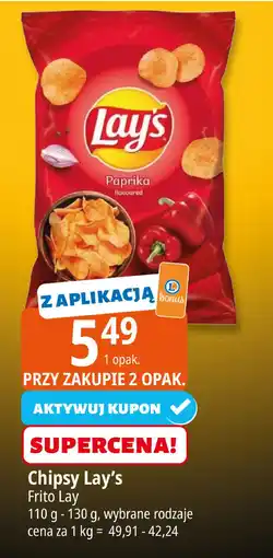 E.Leclerc Chipsy paprykowe Lay's oferta