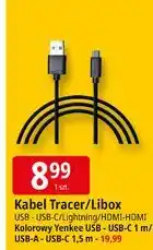 E.Leclerc Kabel usb-a - usb-c 1.5 cm Yenkee oferta