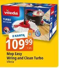 E.Leclerc Mop obrotowy easywring & clean z wiadrem Vileda oferta