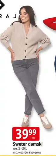 E.Leclerc Sweter damski s-2xl oferta