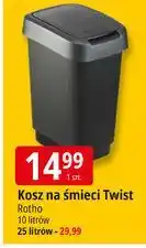 E.Leclerc Kosz na śmieci twist 25 l Rotho oferta