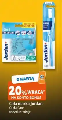 E.Leclerc Szczoteczka do zębów hard Jordan Classic oferta