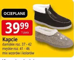 E.Leclerc Kapcie ocieplane 41-46 oferta