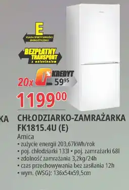 E.Leclerc Chłodziarka fk1815.4u(e) Amica oferta