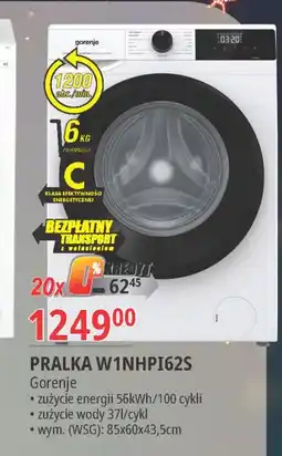 E.Leclerc Pralka w1nhpi62scs/pl Gorenje oferta