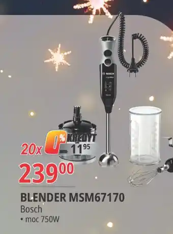 Blender msm67170 Bosch
