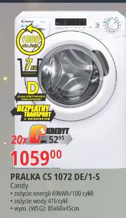 E.Leclerc Pralka cs 1072 de/1-s Candy oferta