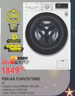 E.Leclerc Pralka f2wv3s7s6be Lg oferta