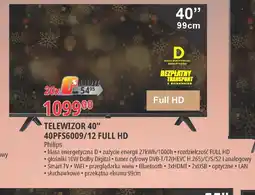 E.Leclerc Telewizor 40 40pfs6009/12 Philips oferta