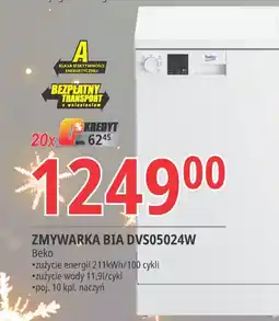 E.Leclerc Zmywarka dvs05024w Beko oferta
