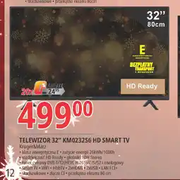 E.Leclerc Telewizor 32 km0232s6 Kruger & Matz oferta