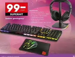 Biedronka Zestaw gamingowy gs 385c Liocat oferta