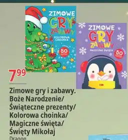 E.Leclerc Zimowe gry i zabawy - święty mikołaj oferta
