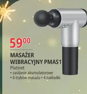 Masażer wibracyjny pmas1 Platinet