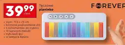 Biedronka Tęczowe pianinko Forever oferta
