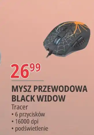 Mysz gamezone black widow usb Tracer