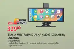 E.Leclerc Stacja multraimedialna km2021 z kamerą Kruger & Matz oferta