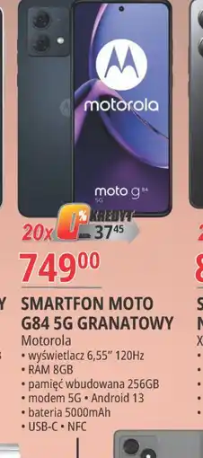 E.Leclerc Smartfon g84 5g Motorola oferta