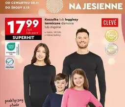 Biedronka Legginsy termiczne damskie Cleve oferta