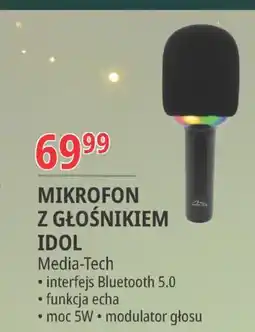 E.Leclerc Mikrofon z głośnikiem idol Media-Tech oferta